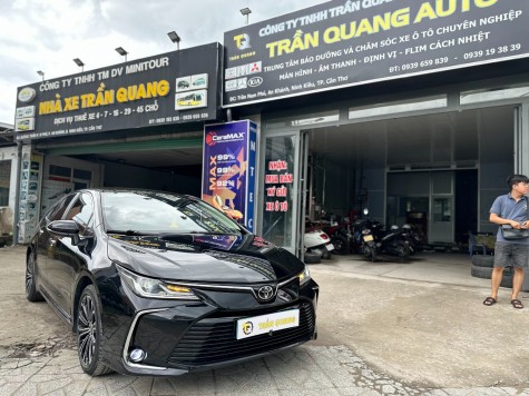 Giới thiệu xe Corolla Altis mới tại Nhà Xe Trân Quang