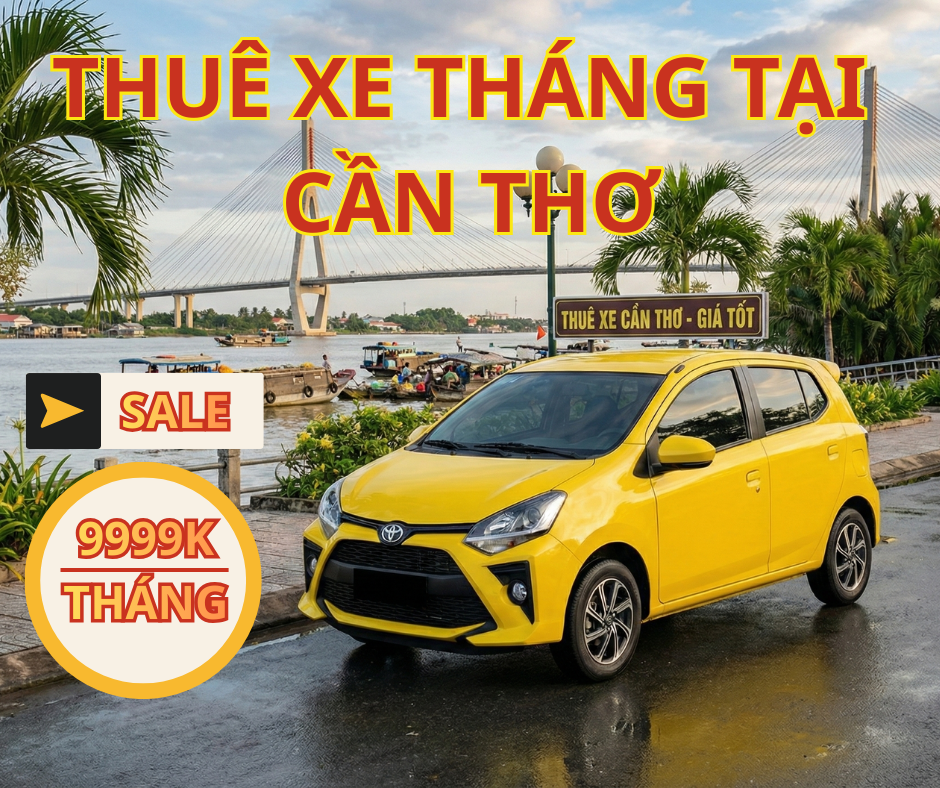 thue xe tháng tại cần thơ