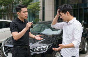 thuê xe không trả tiền đúng hạn